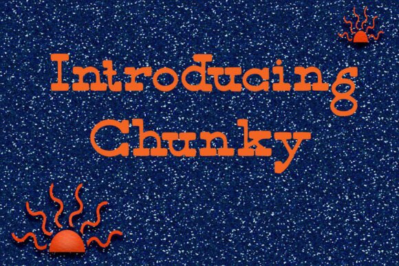 Chunky: A Bold Display Font for Real Local Branding
