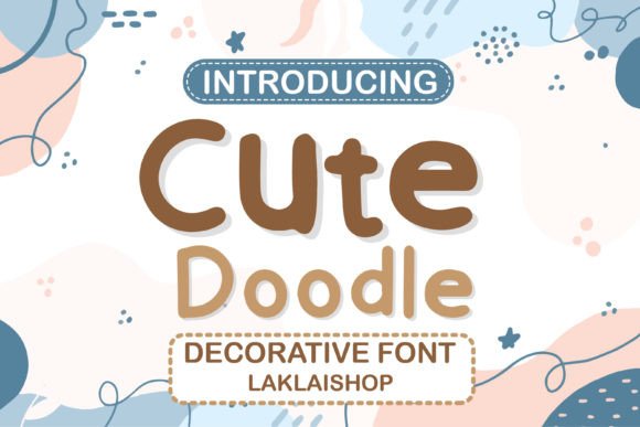 Cute Doodle Font for Decorative Branding