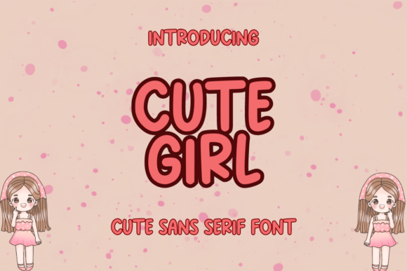 Cute Girl Font for Modern Branding and Creative Projects