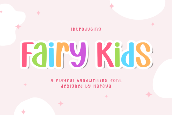 Fairy Kids: A Playful Display Font for Freebies and Blog Graphics