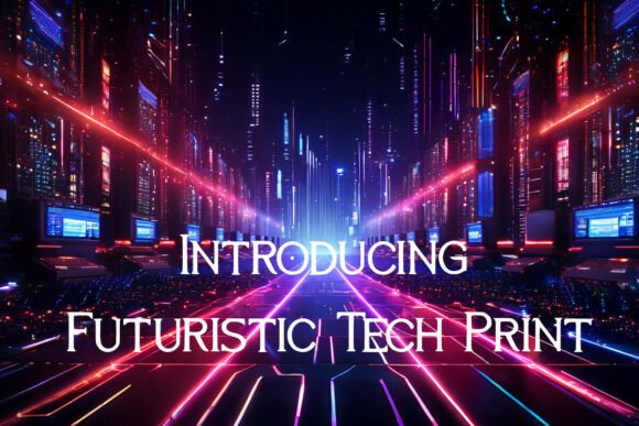 Futuristic Tech Print: A Sans Serif Fonts Review for Modern Brands