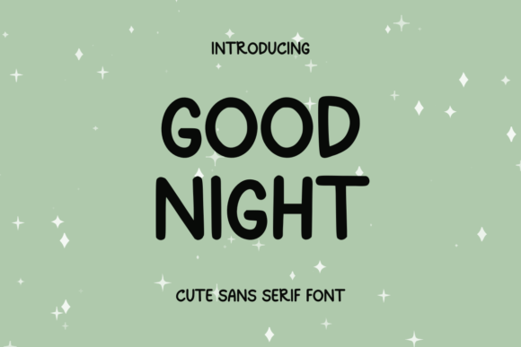 Good Night Font Review for Crafting and Handmade Business