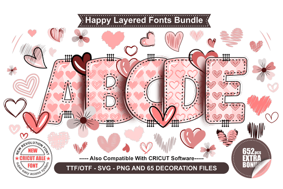 Happy Layered: A Practical Review of These Decorative Fonts