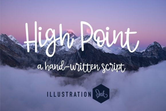 High Point: The Quirky Script Amp Fonts for Handmade Projects