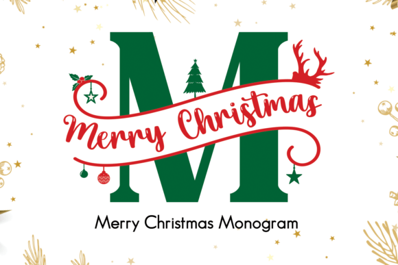 Merry Christmas Monogram: A Decorative Fonts Review for Local Brands