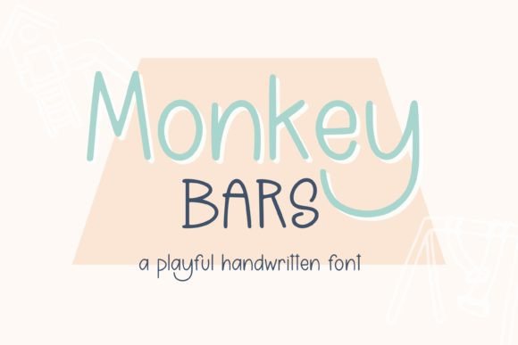 Monkey Bars Font Review for Embroidery Projects