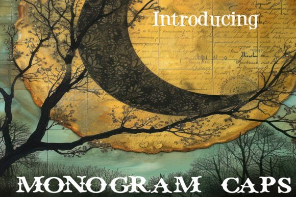 Monogram Caps: A Display Fonts Review for Sellers