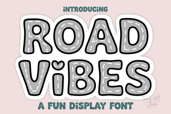 Road Vibes: The Ultimate Decorative Fonts for Bold Branding