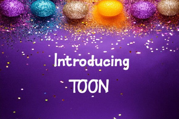 Toon Fonts: A Whimsical Display for Handmade Creators